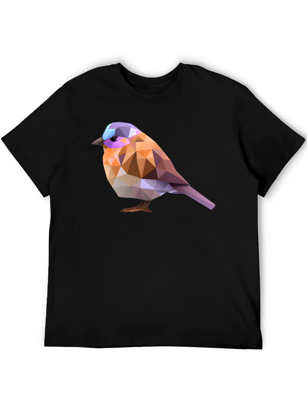 Geometric Bird T-Shirt - Abstract Art Tee