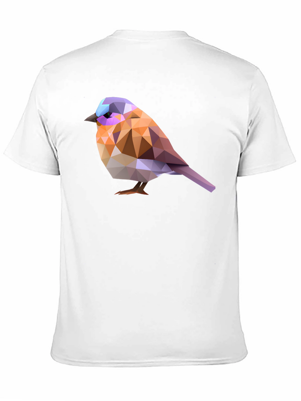 Geometric Bird T-Shirt - Abstract Art Tee