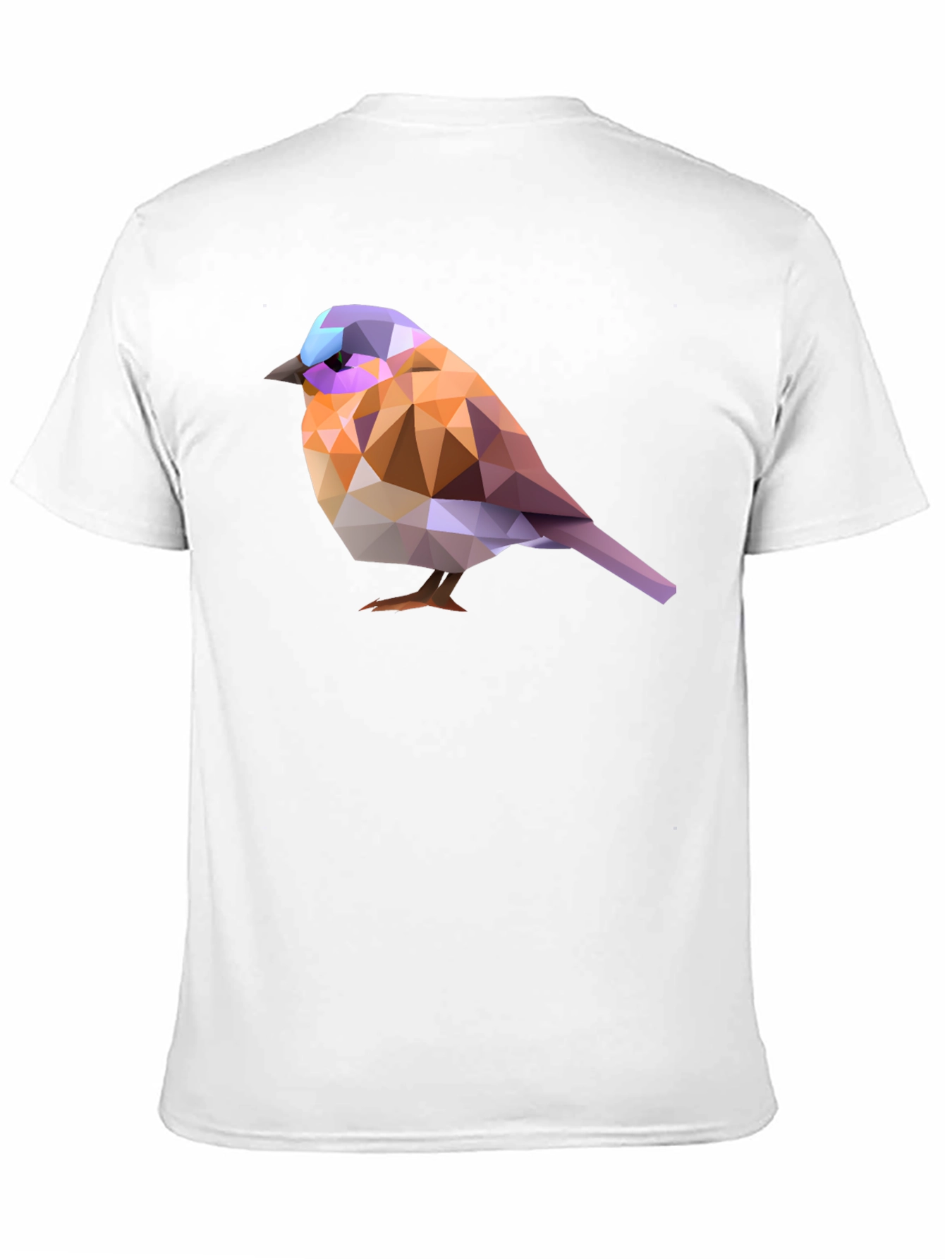 Geometric Bird T-Shirt - Abstract Art Tee