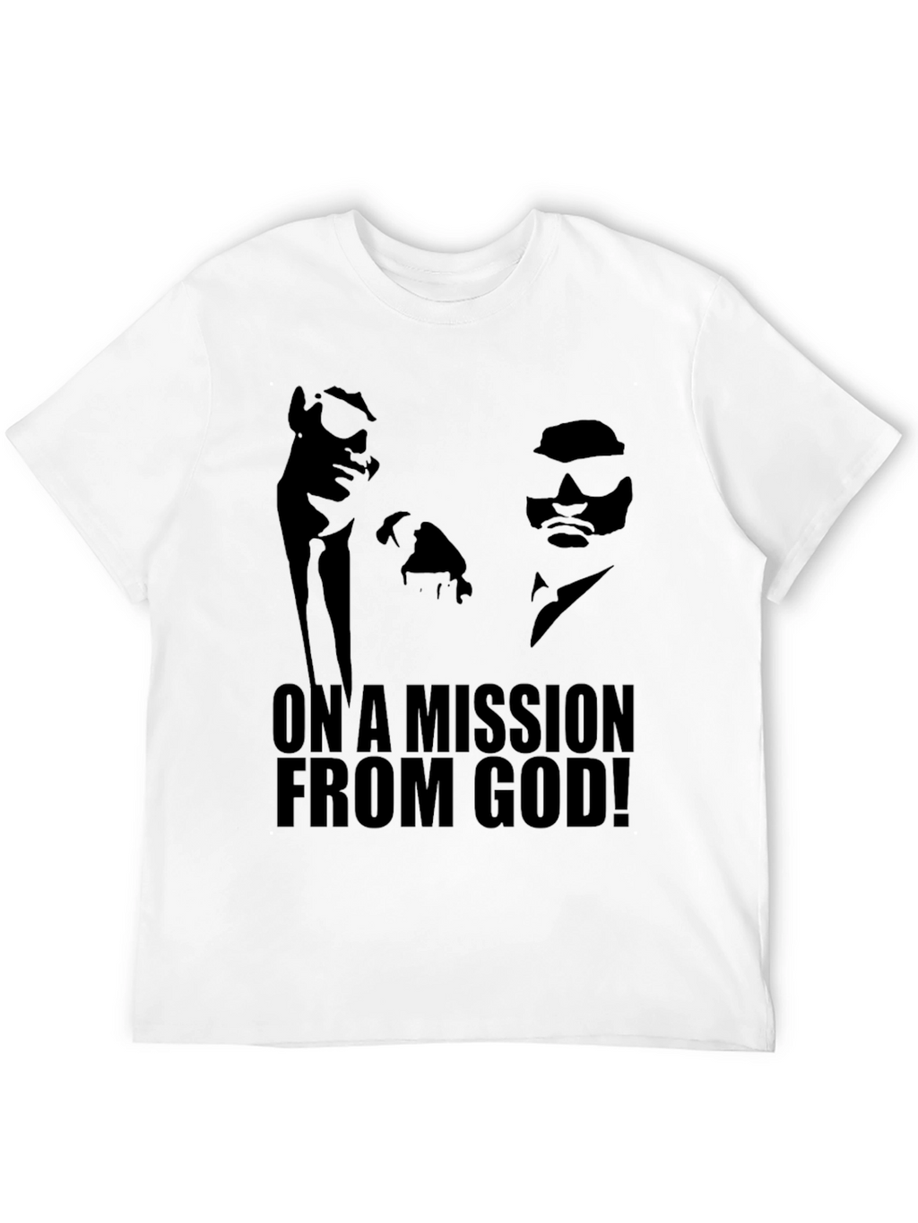 Blues Brothers On a Mission From God! Black T-Shirt