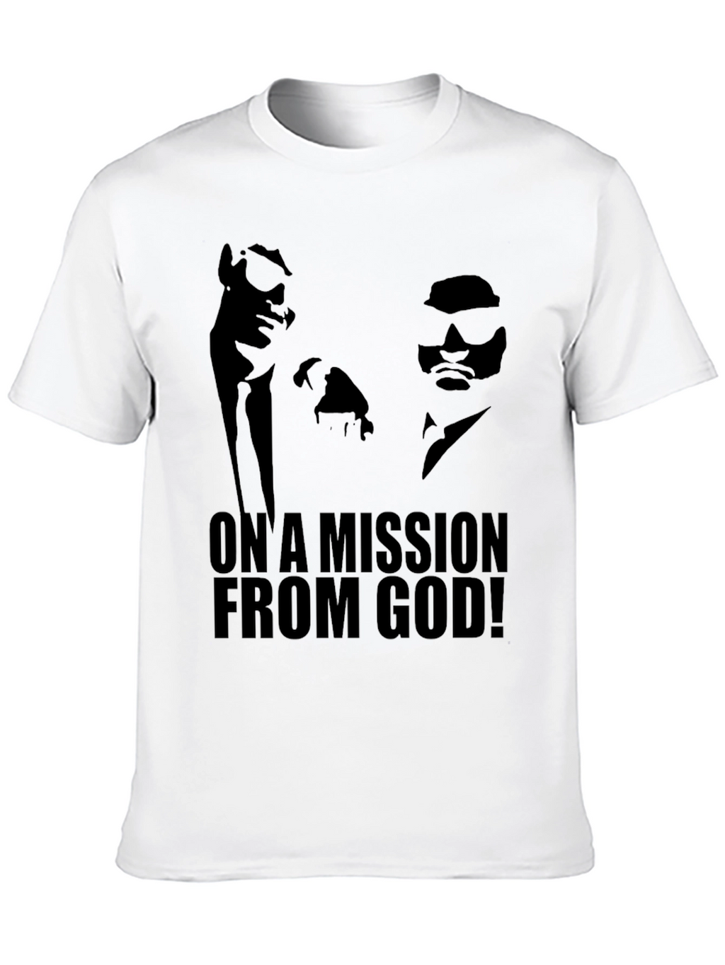 Blues Brothers On a Mission From God! Black T-Shirt