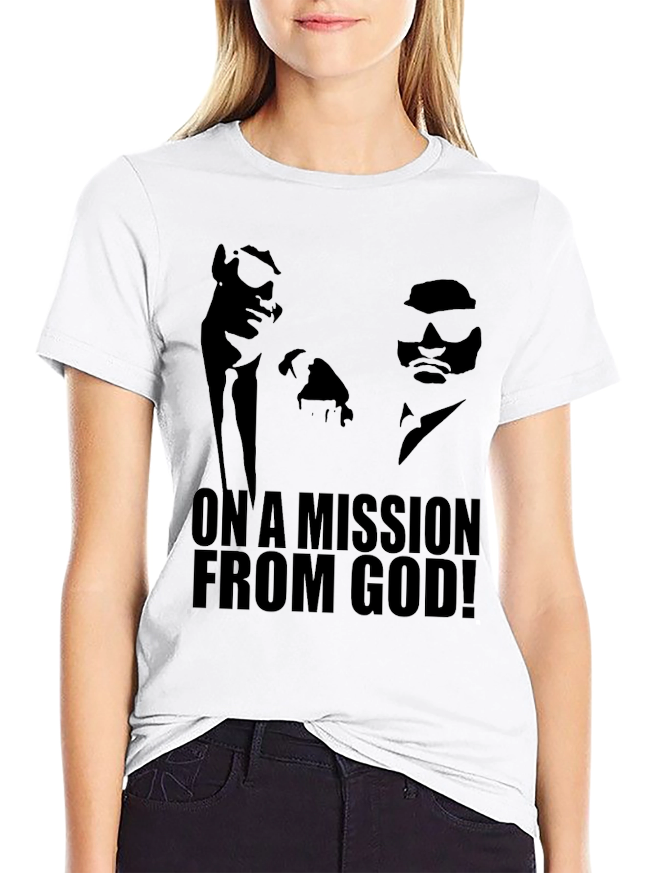 Blues Brothers On a Mission From God! Black T-Shirt