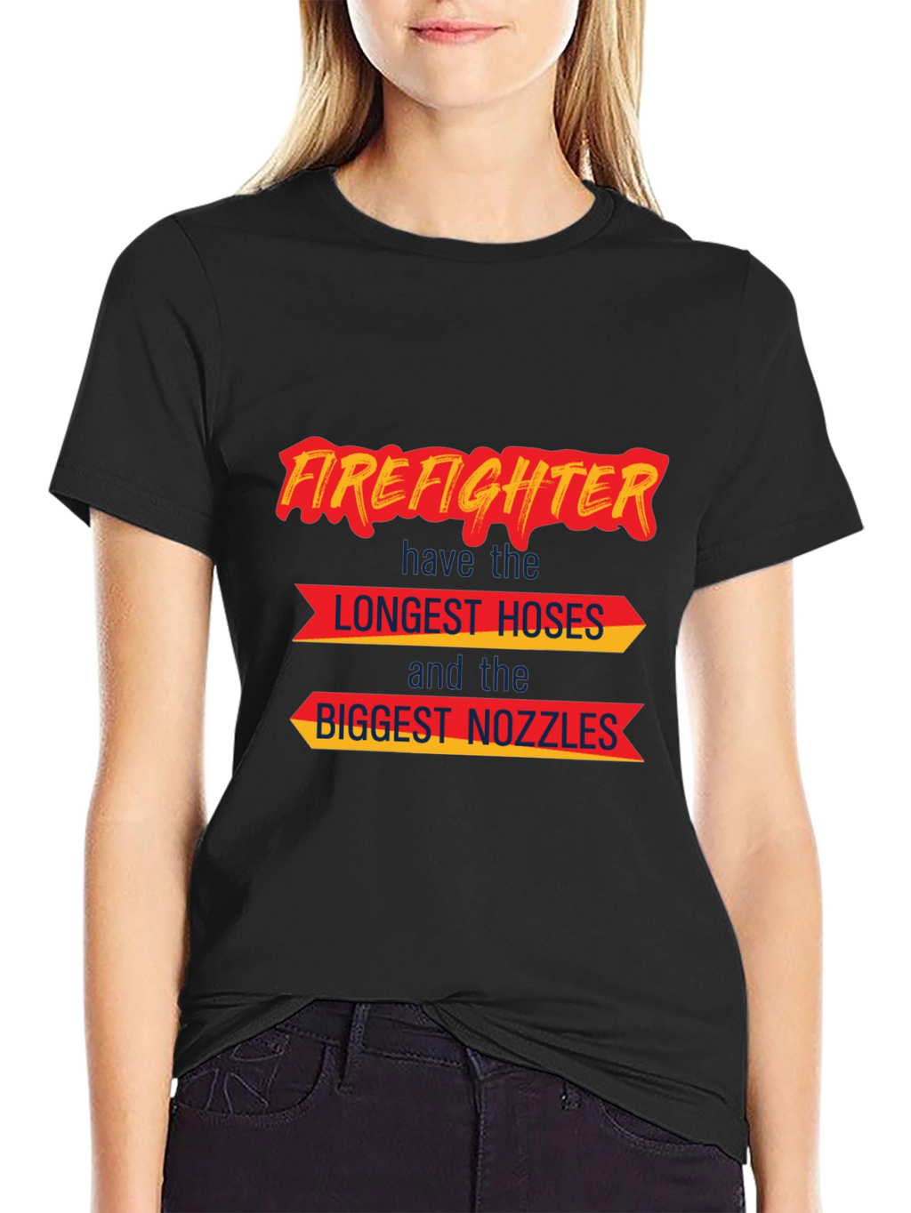 Firefighter Hoses & Nozzles Graphic Tee