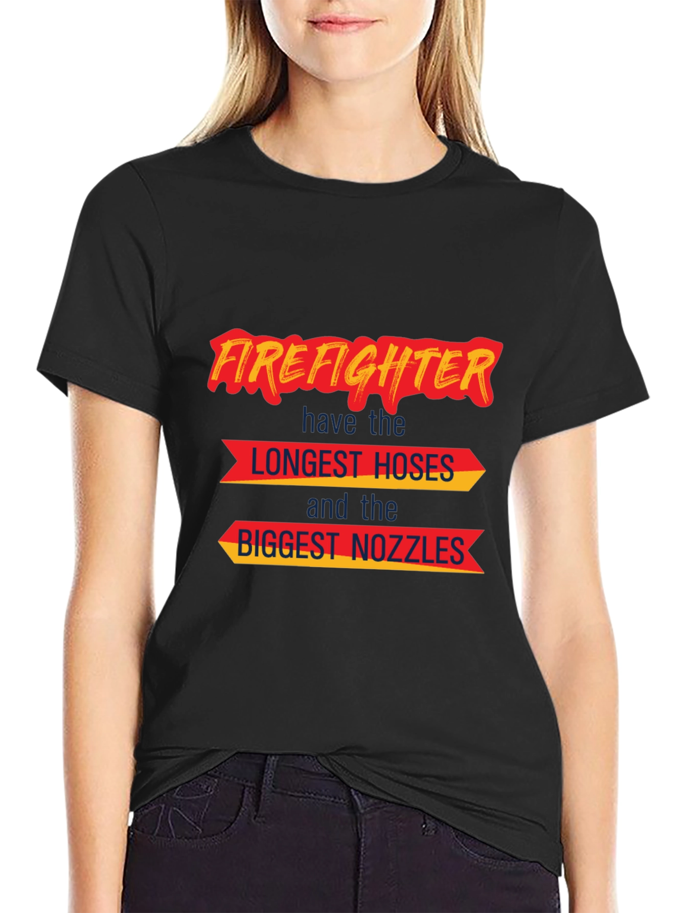 Firefighter Hoses & Nozzles Graphic Tee