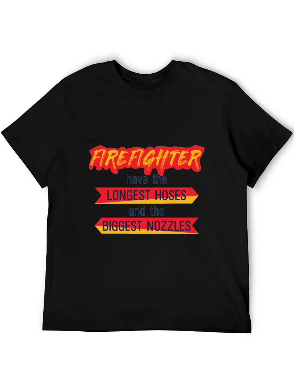 Firefighter Hoses & Nozzles Graphic Tee