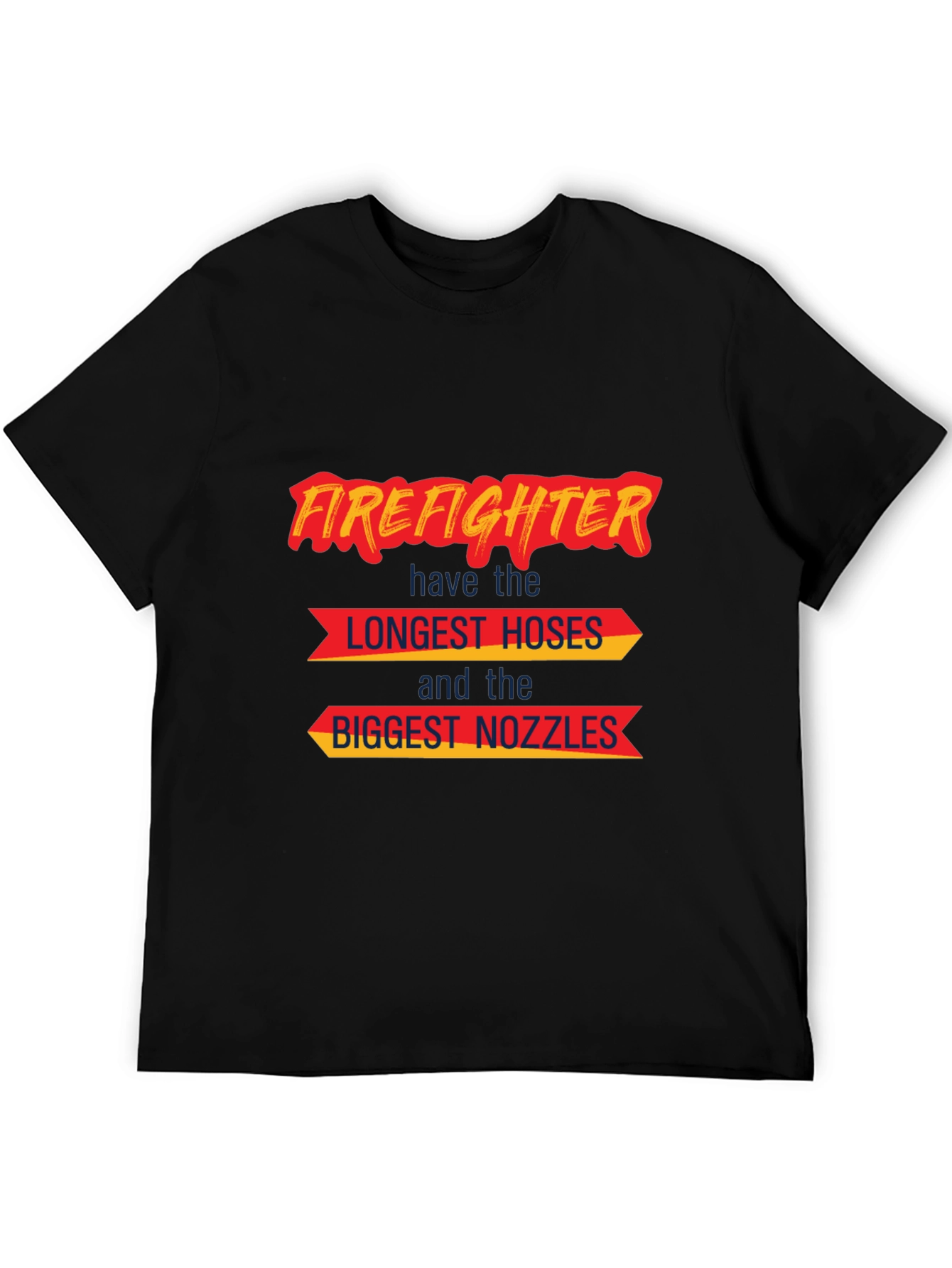Firefighter Hoses & Nozzles Graphic Tee