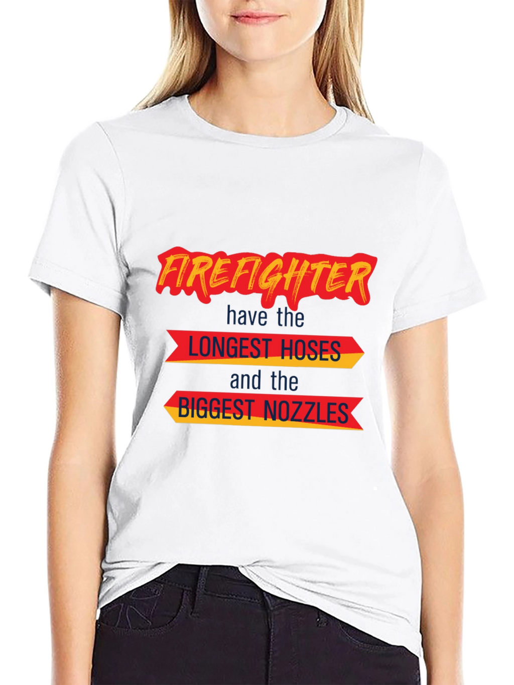 Firefighter Hoses & Nozzles Graphic Tee