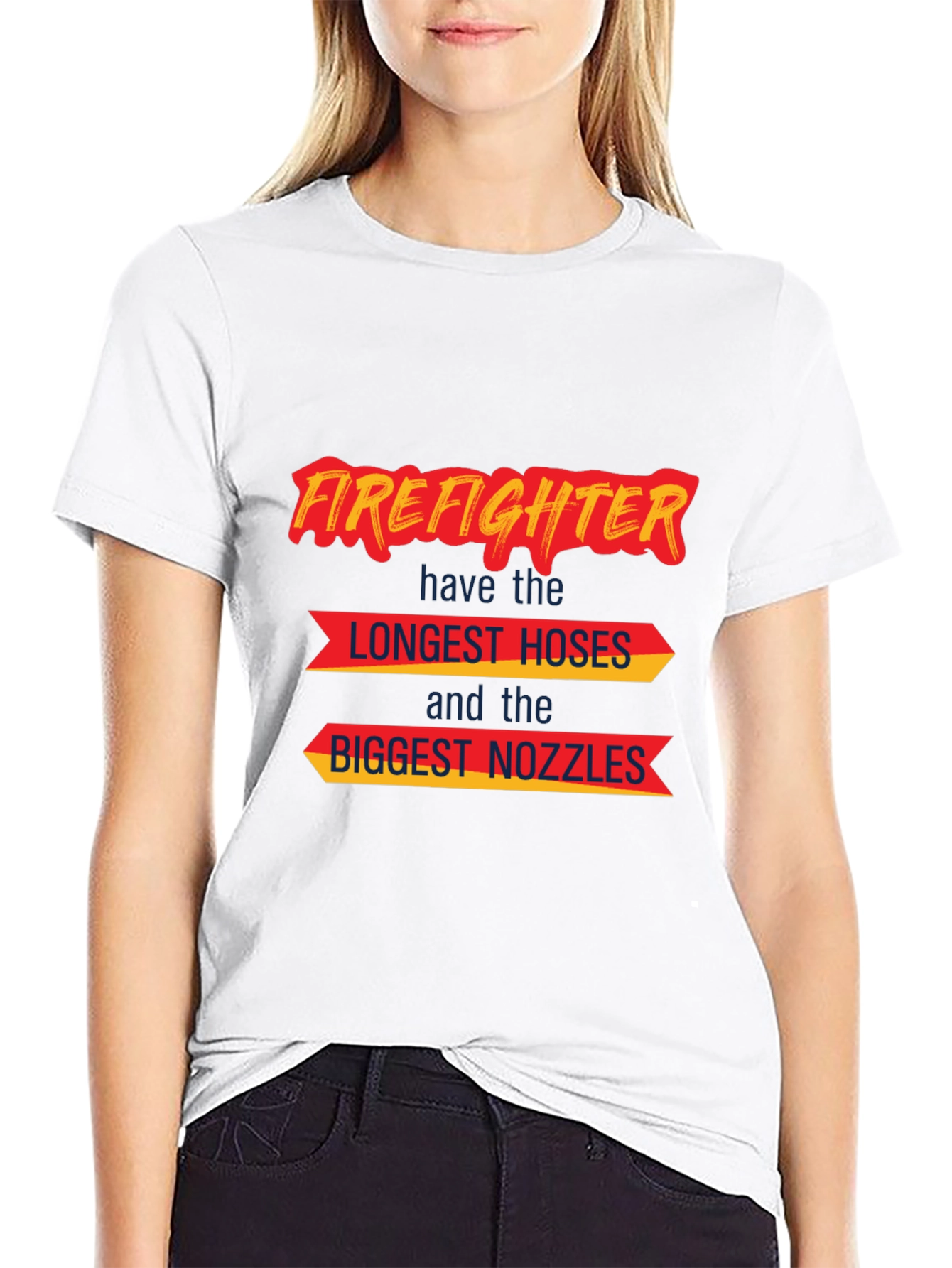 Firefighter Hoses & Nozzles Graphic Tee