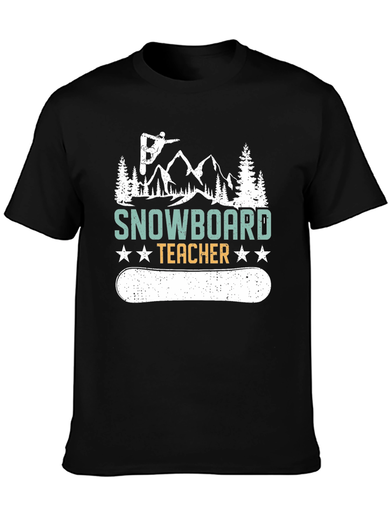 Snowboard Teacher Graphic T-Shirt