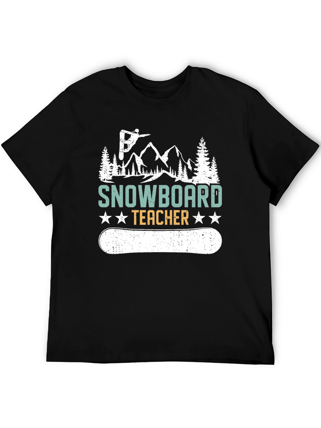 Snowboard Teacher Graphic T-Shirt