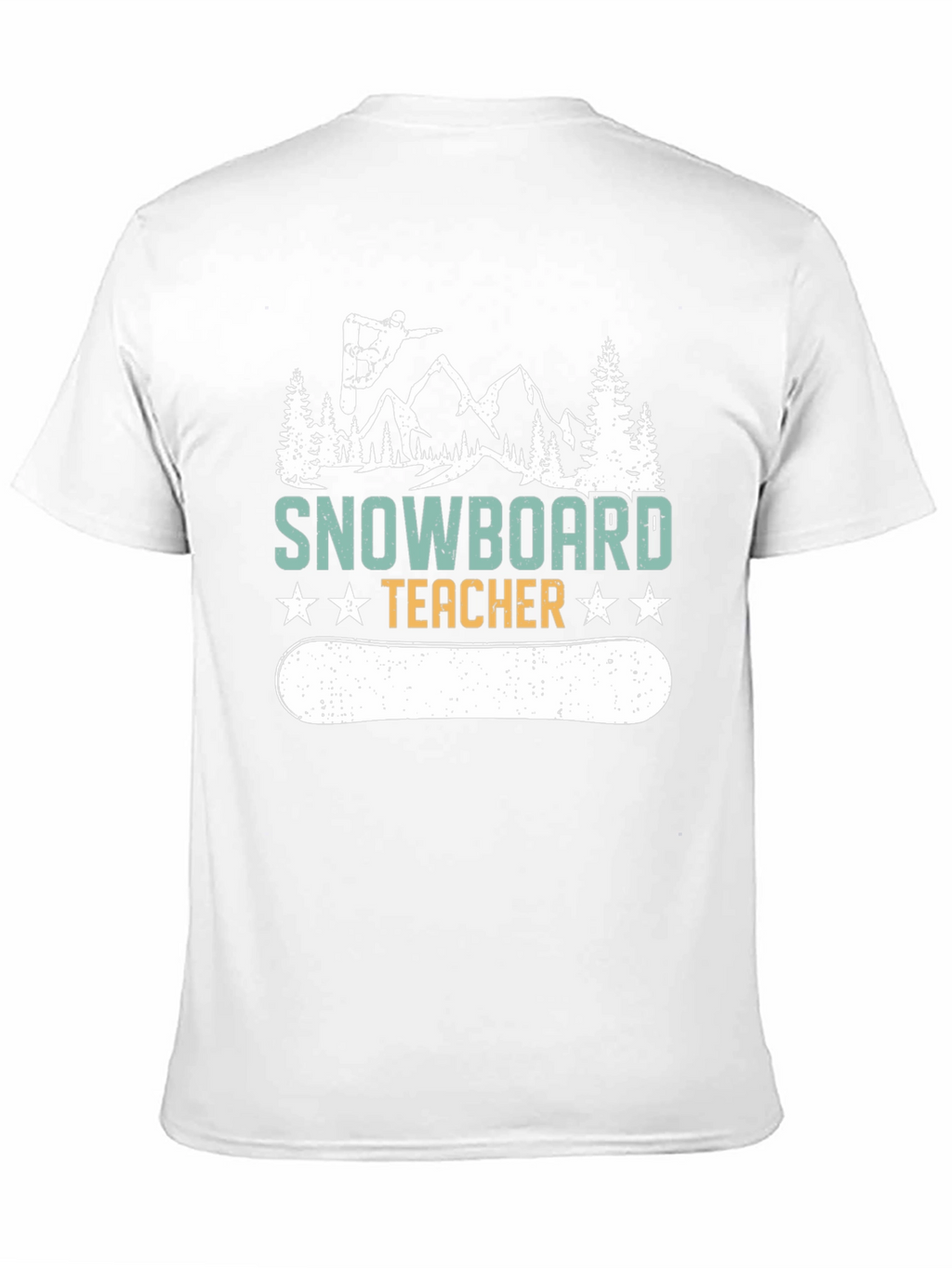 Snowboard Teacher Graphic T-Shirt