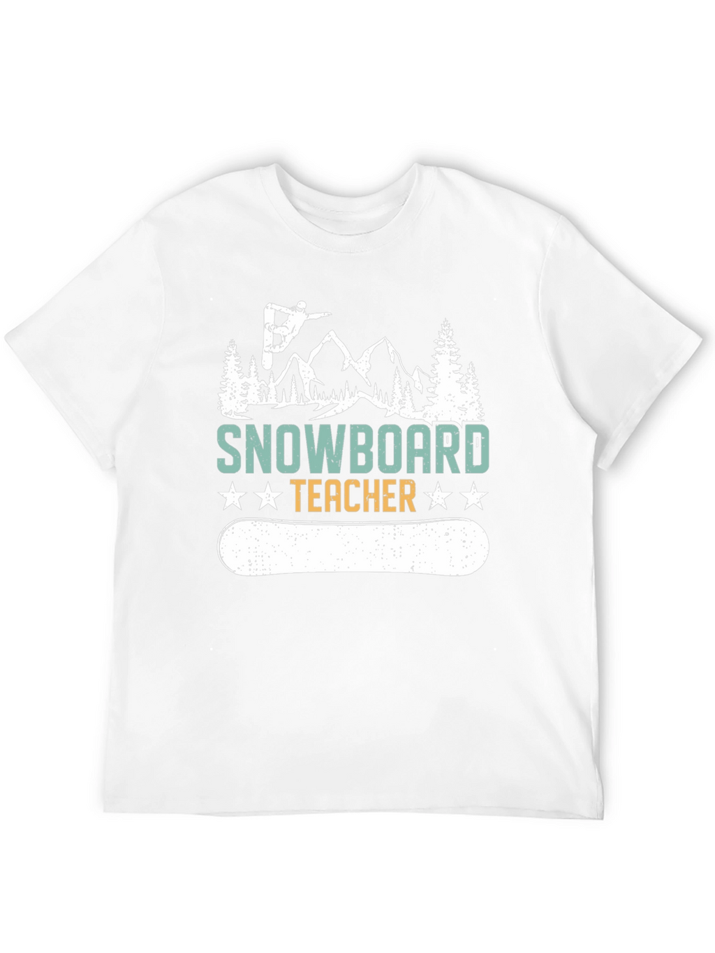 Snowboard Teacher Graphic T-Shirt