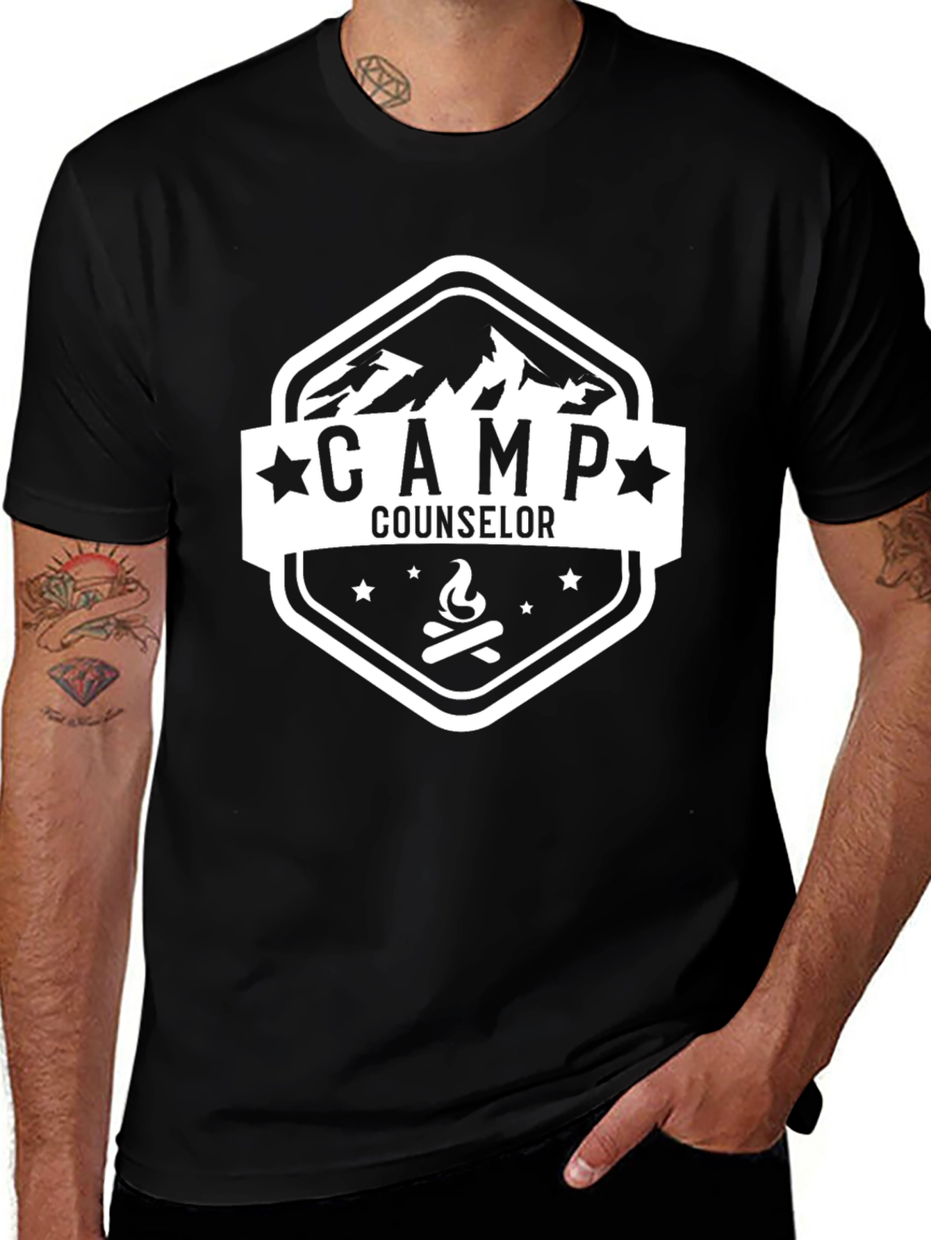 Camp Counselor Graphic T-Shirt