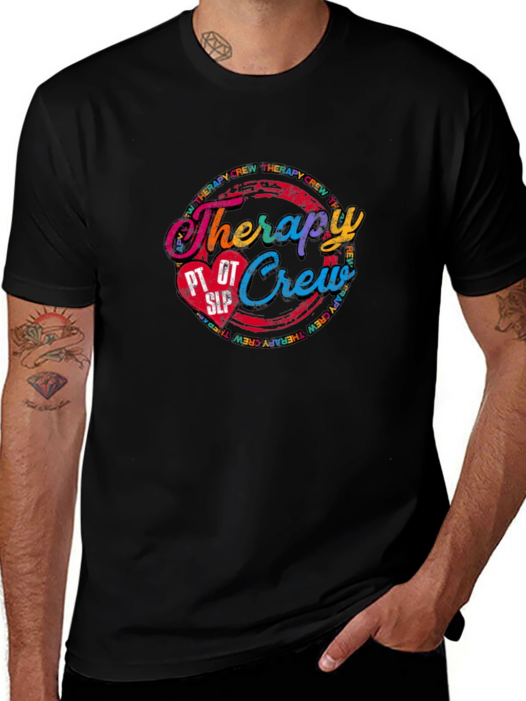 Therapy Crew T-Shirt - PT OT SLP Graphic Tee