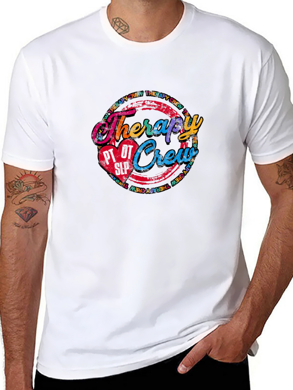 Therapy Crew T-Shirt - PT OT SLP Graphic Tee