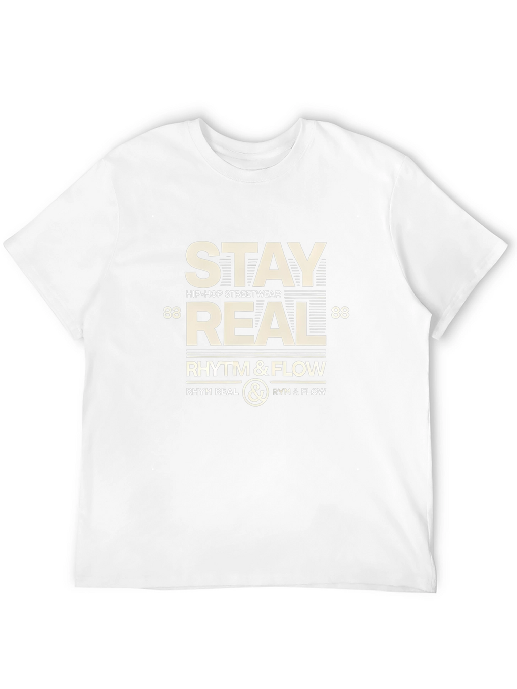Stay Real Hip-Hop Streetwear Tee