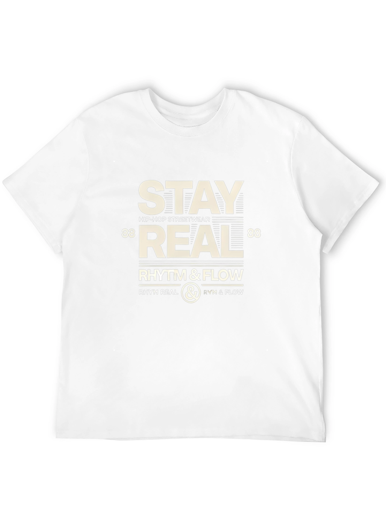 Stay Real Hip-Hop Streetwear Tee