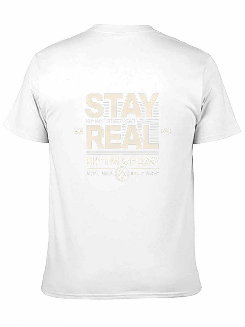 Stay Real Hip-Hop Streetwear Tee