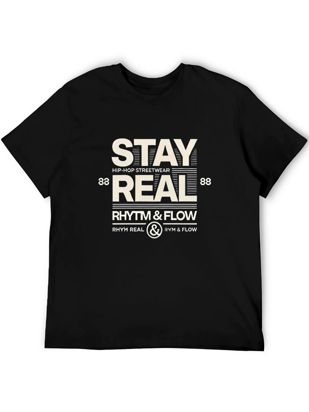 Stay Real Hip-Hop Streetwear Tee