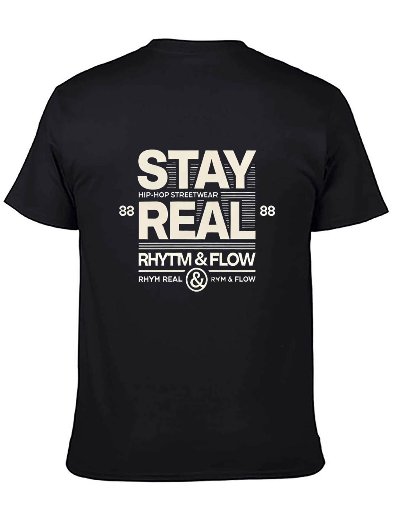 Stay Real Hip-Hop Streetwear Tee