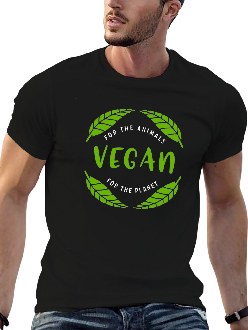 Vegan T-Shirt - For the Animals & Planet