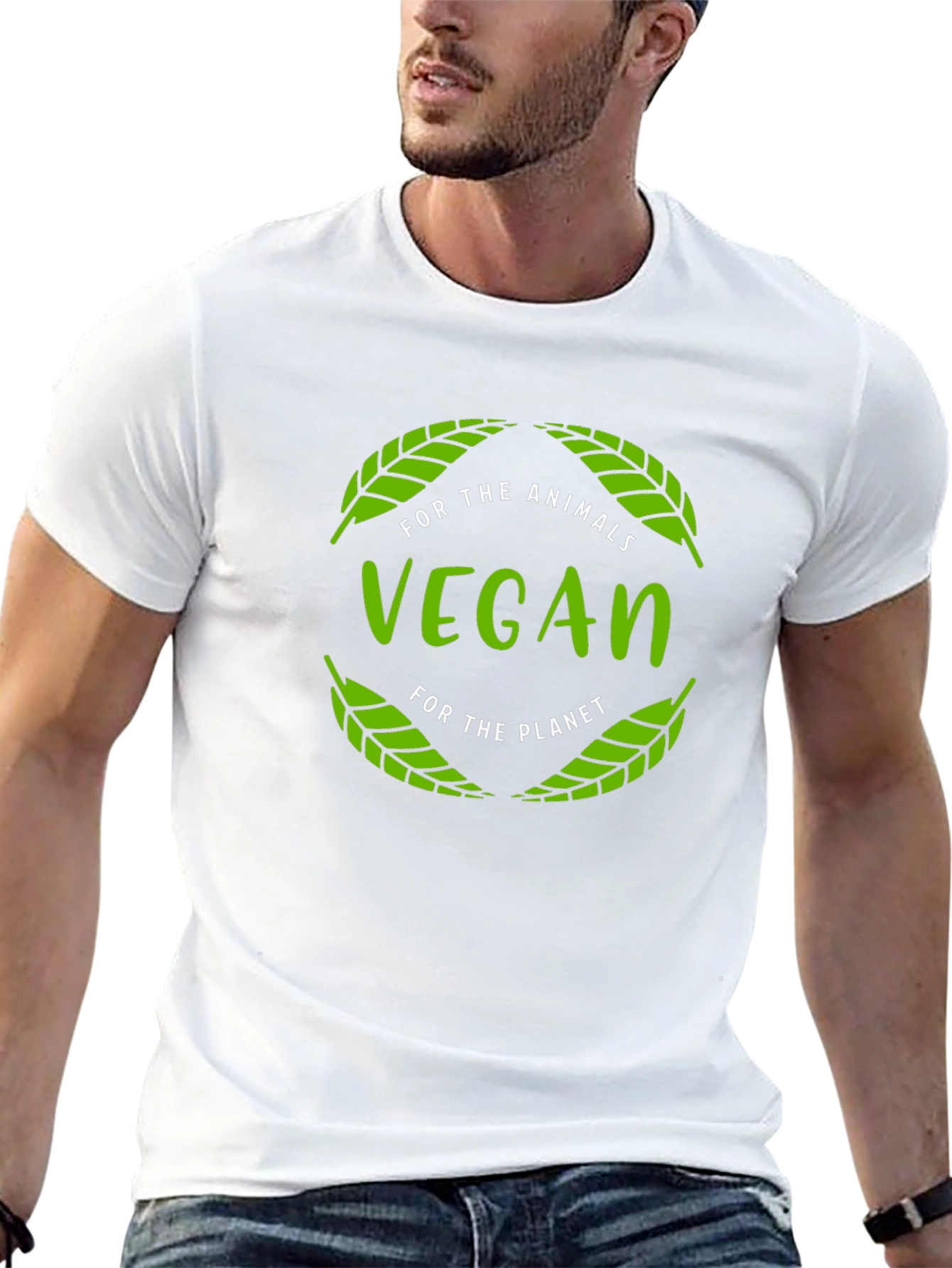 Vegan T-Shirt - For the Animals & Planet