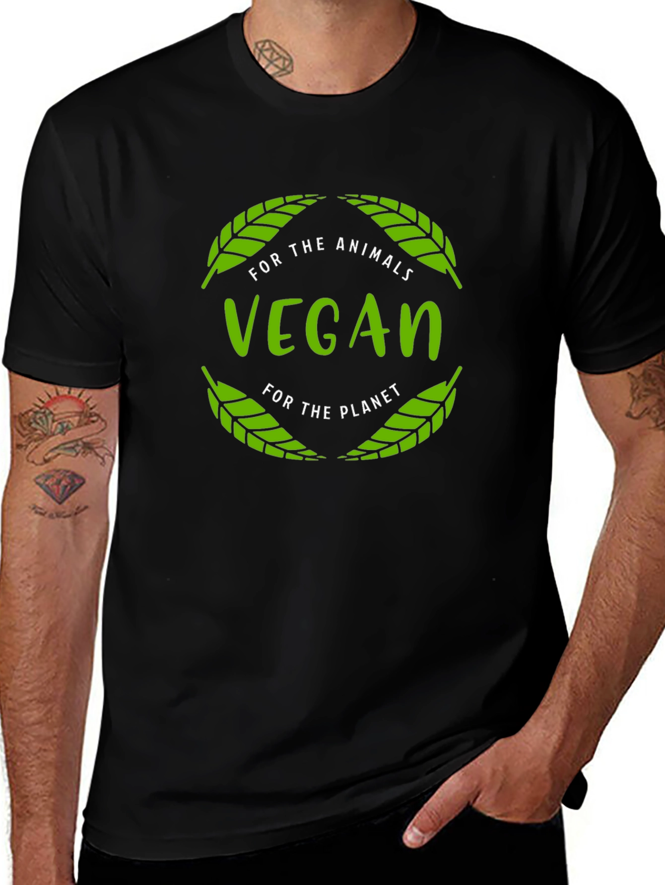 Vegan T-Shirt - For the Animals & Planet