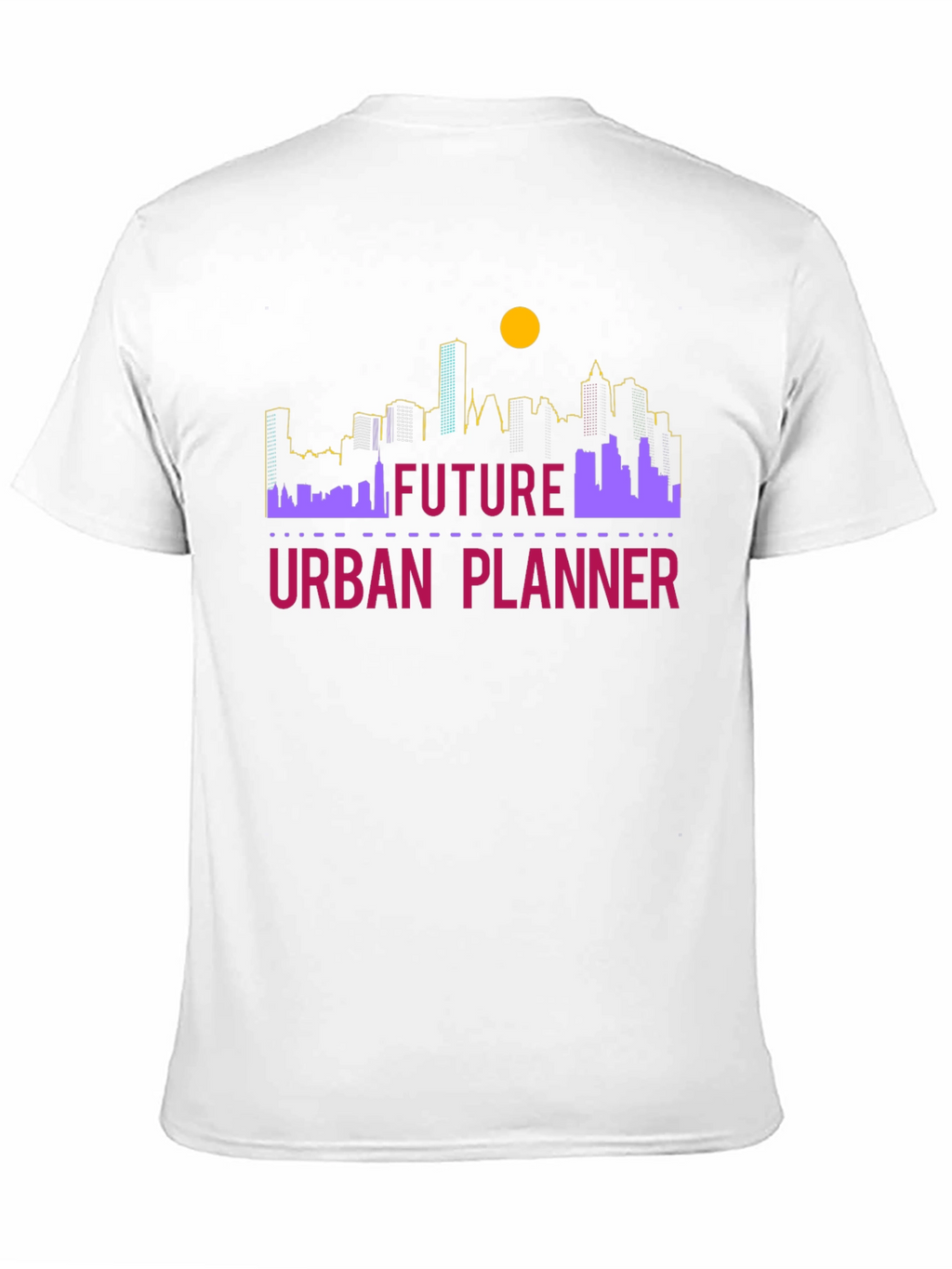Future Urban Planner T-Shirt - Skyline Design