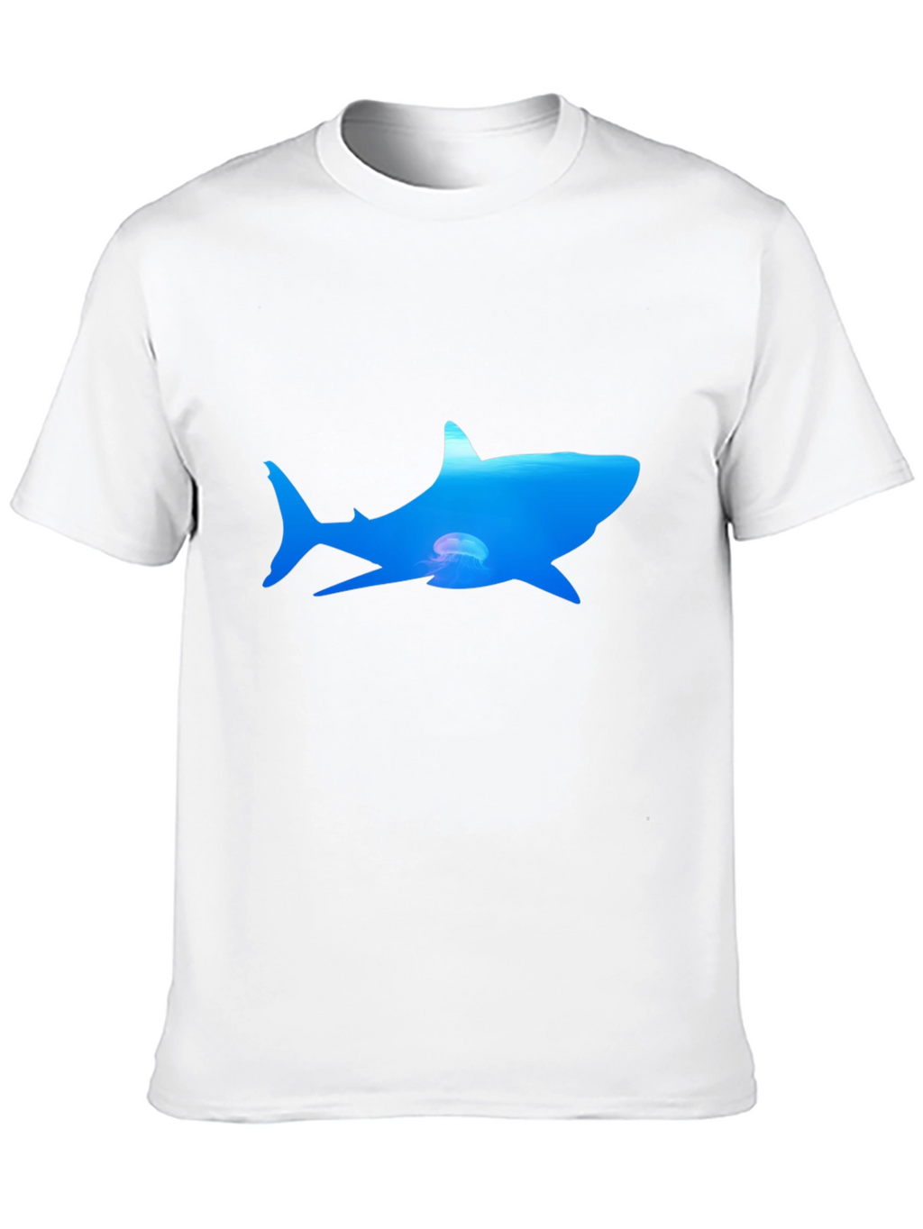 Ocean Shark Graphic Tee - Black