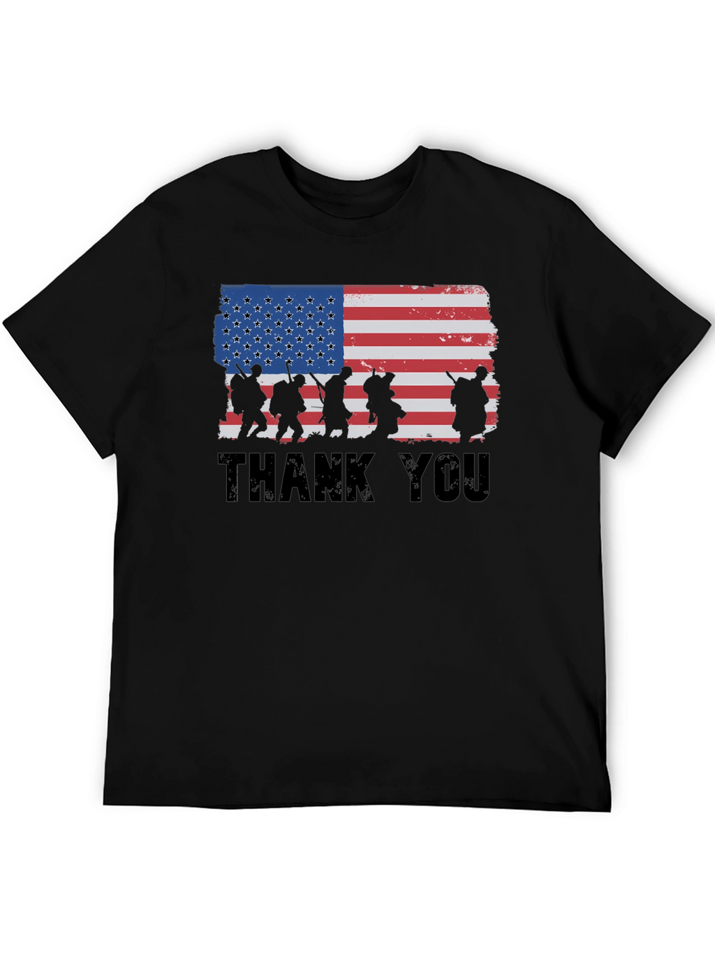 Thank You Veterans Graphic T-Shirt