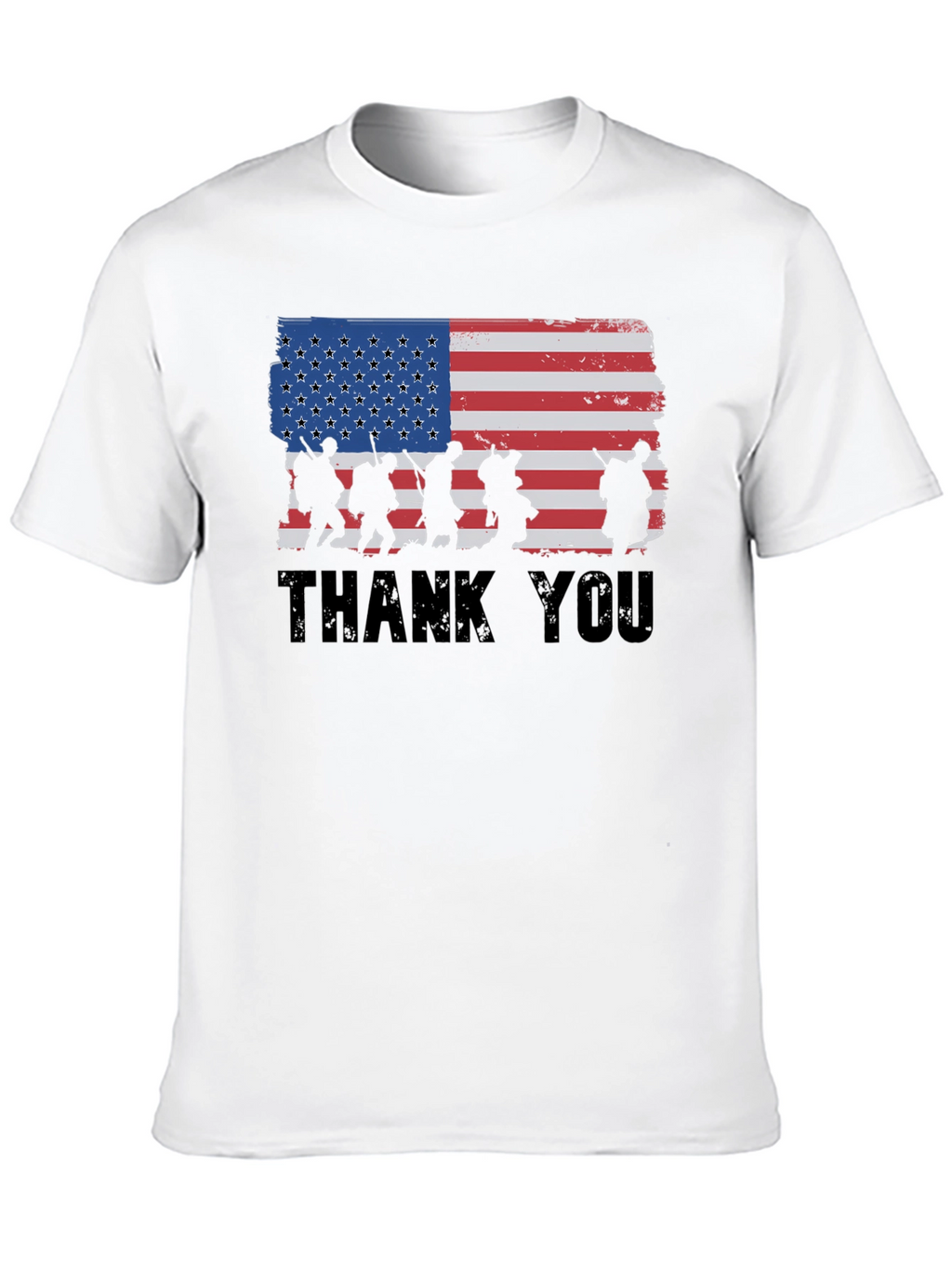 Thank You Veterans Graphic T-Shirt