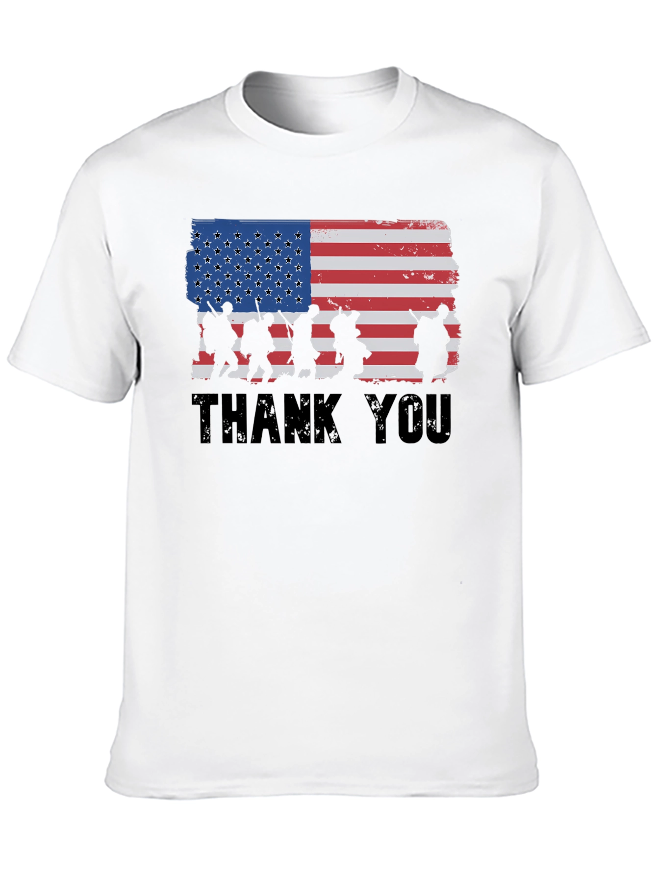 Thank You Veterans Graphic T-Shirt
