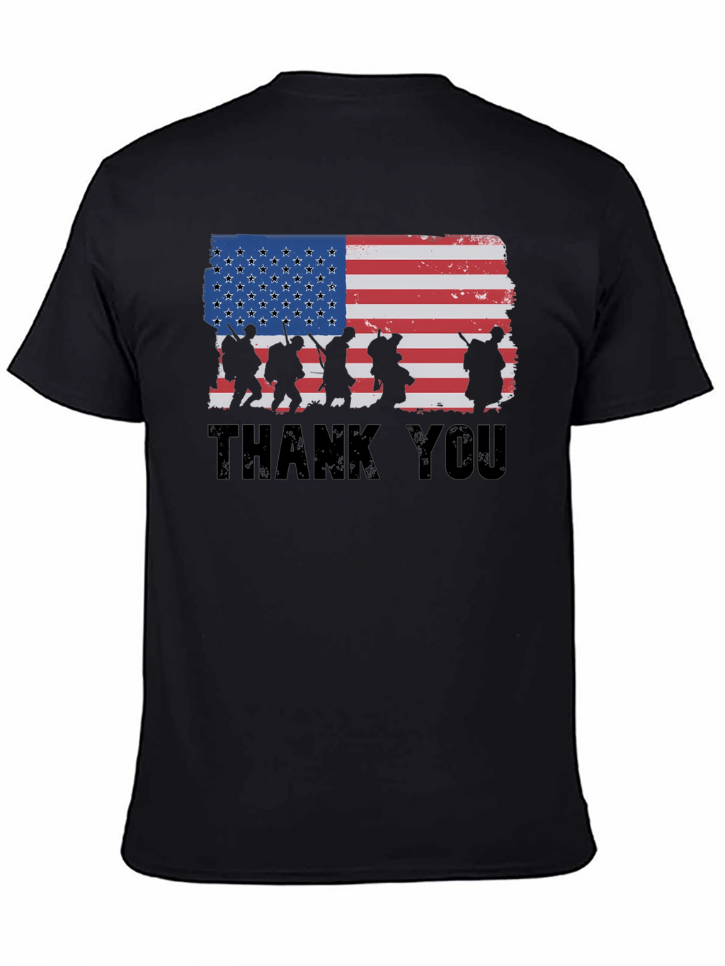 Thank You Veterans Graphic T-Shirt