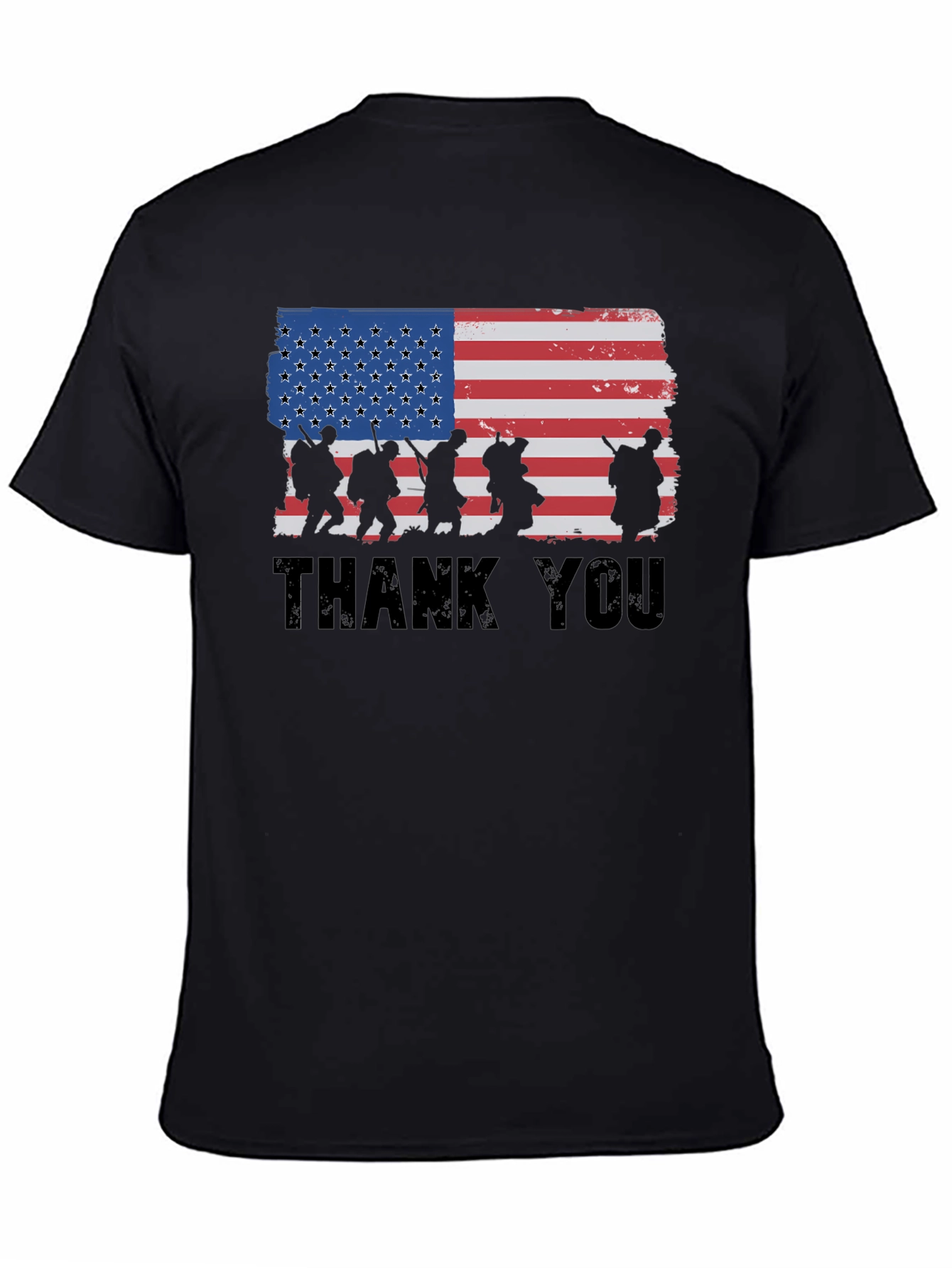 Thank You Veterans Graphic T-Shirt