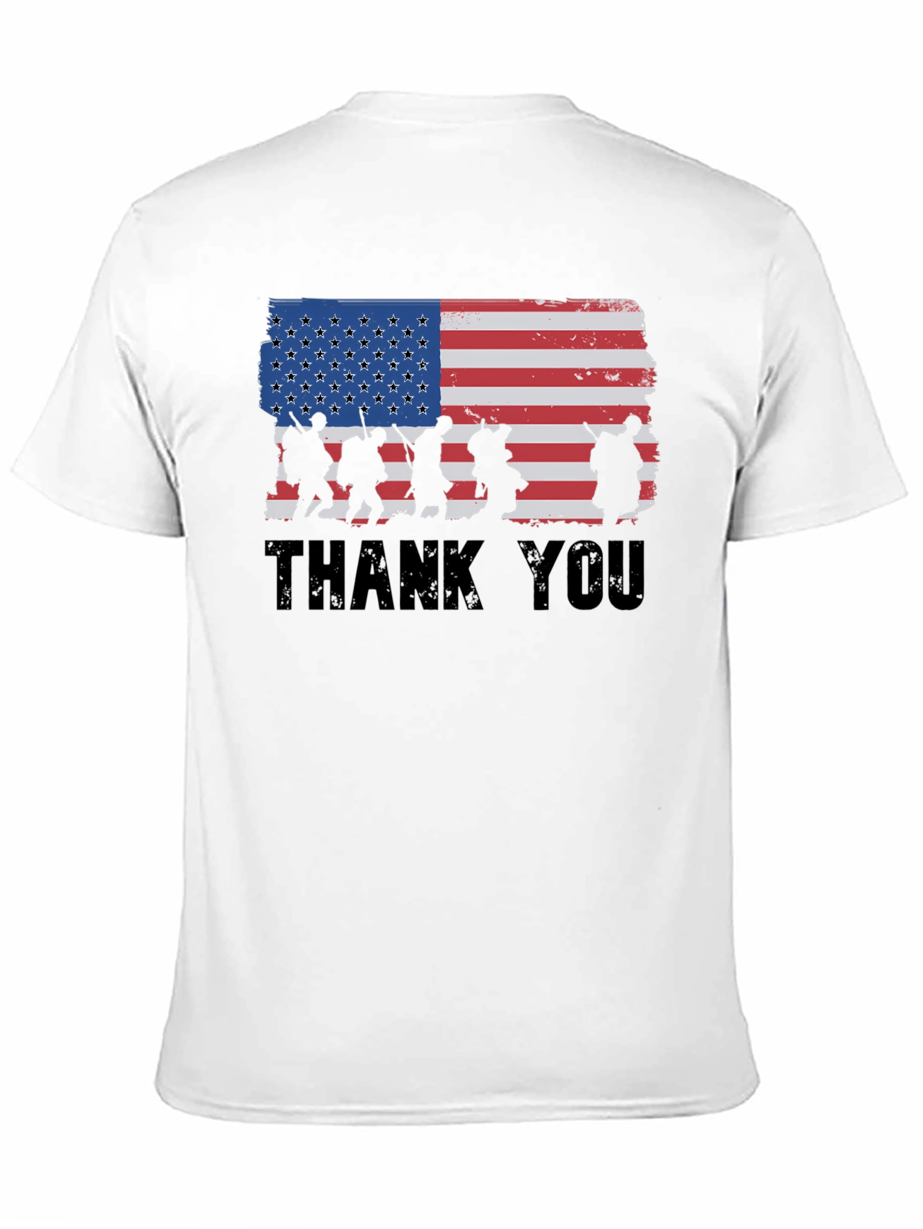 Thank You Veterans Graphic T-Shirt