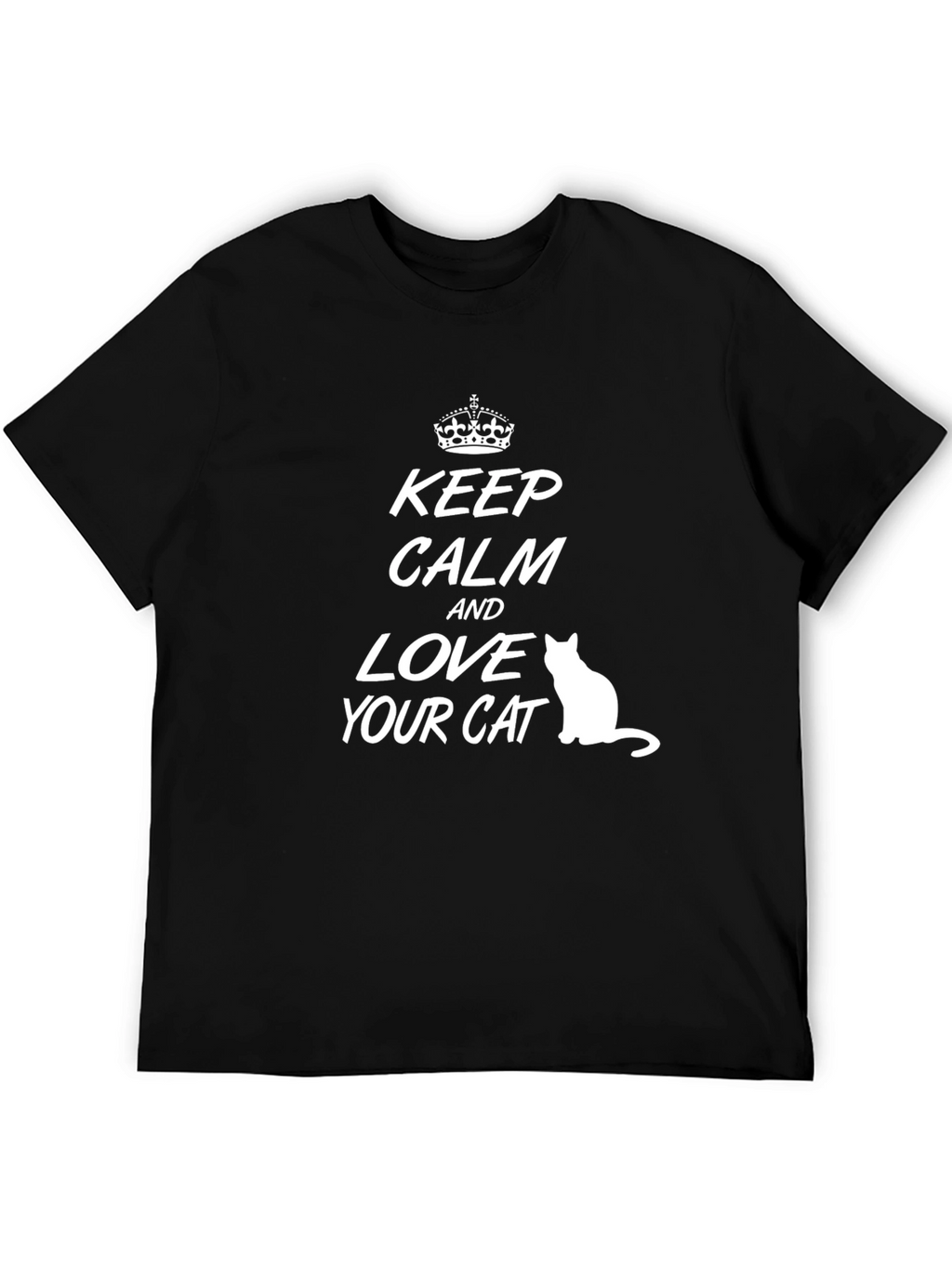 Keep Calm and Love Your Cat T-Shirt