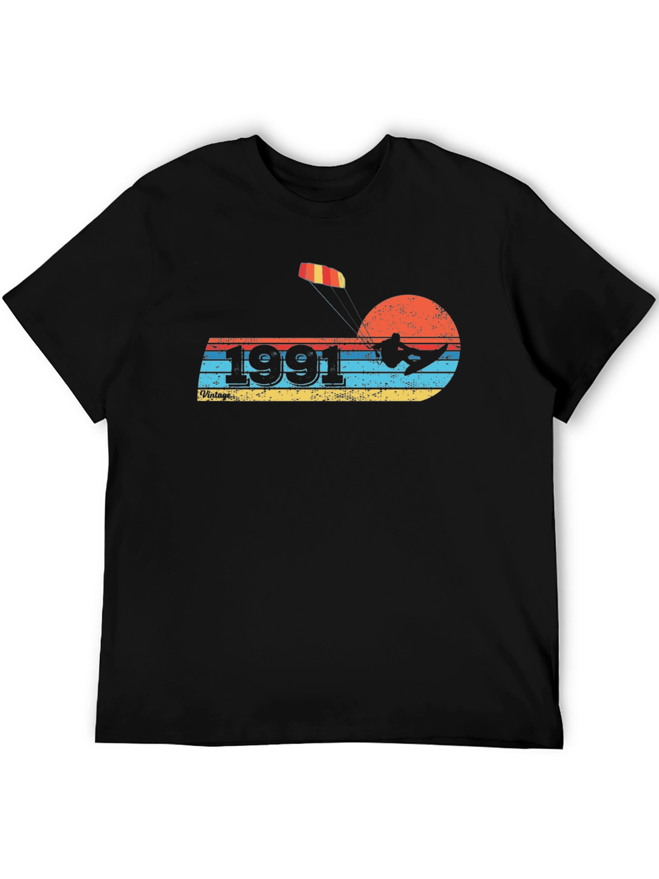 Vintage 1991 Kitesurfing Graphic Tee