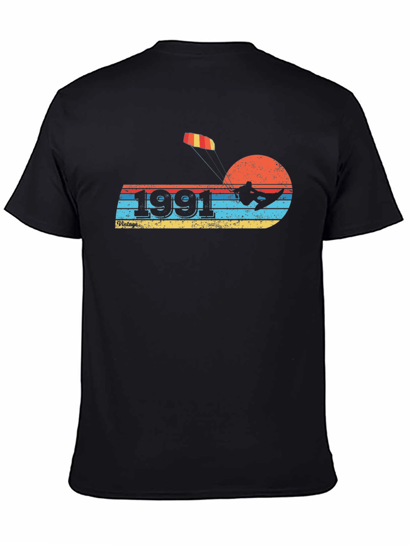 Vintage 1991 Kitesurfing Graphic Tee