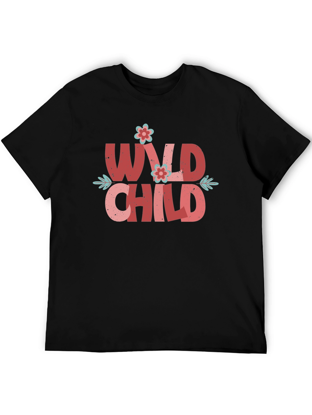 Wild Child Graphic Tee - Black
