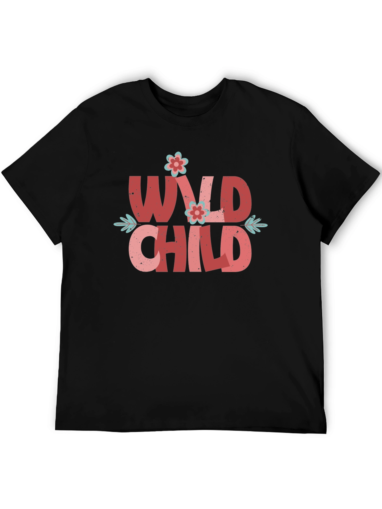 Wild Child Graphic Tee - Black