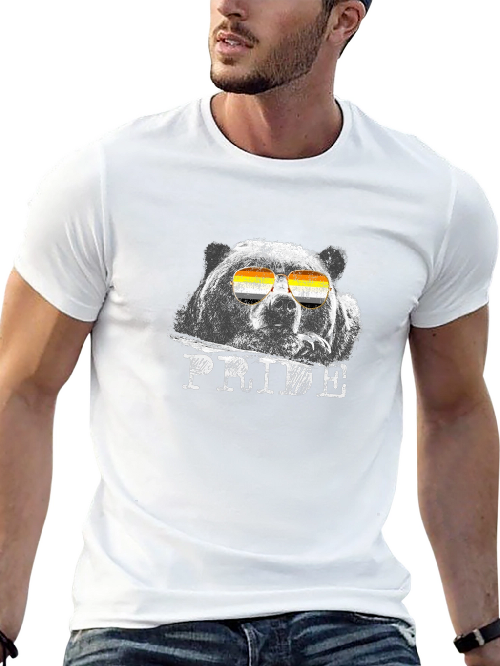 Pride Bear Graphic T-Shirt