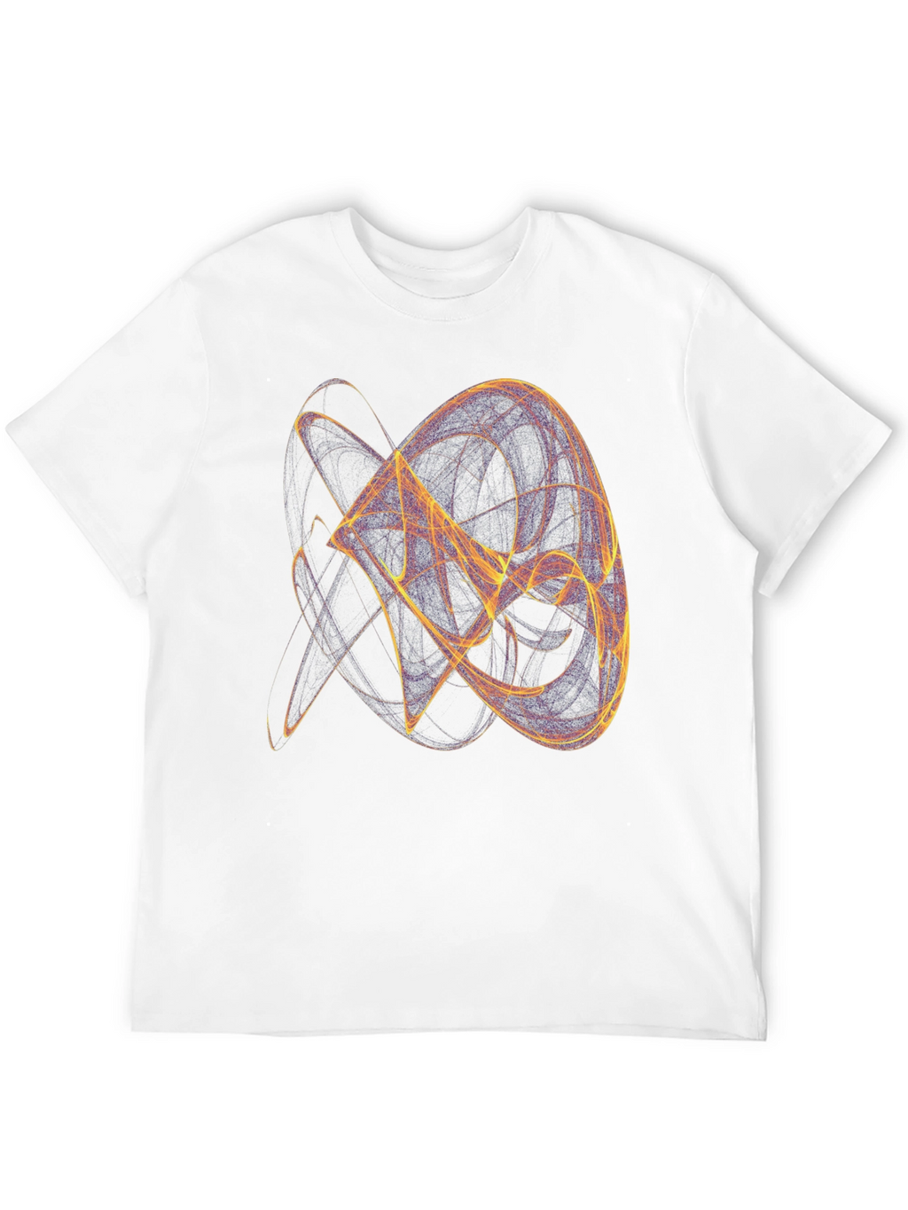 Abstract Art Graphic Tee - Modern Black T-Shirt