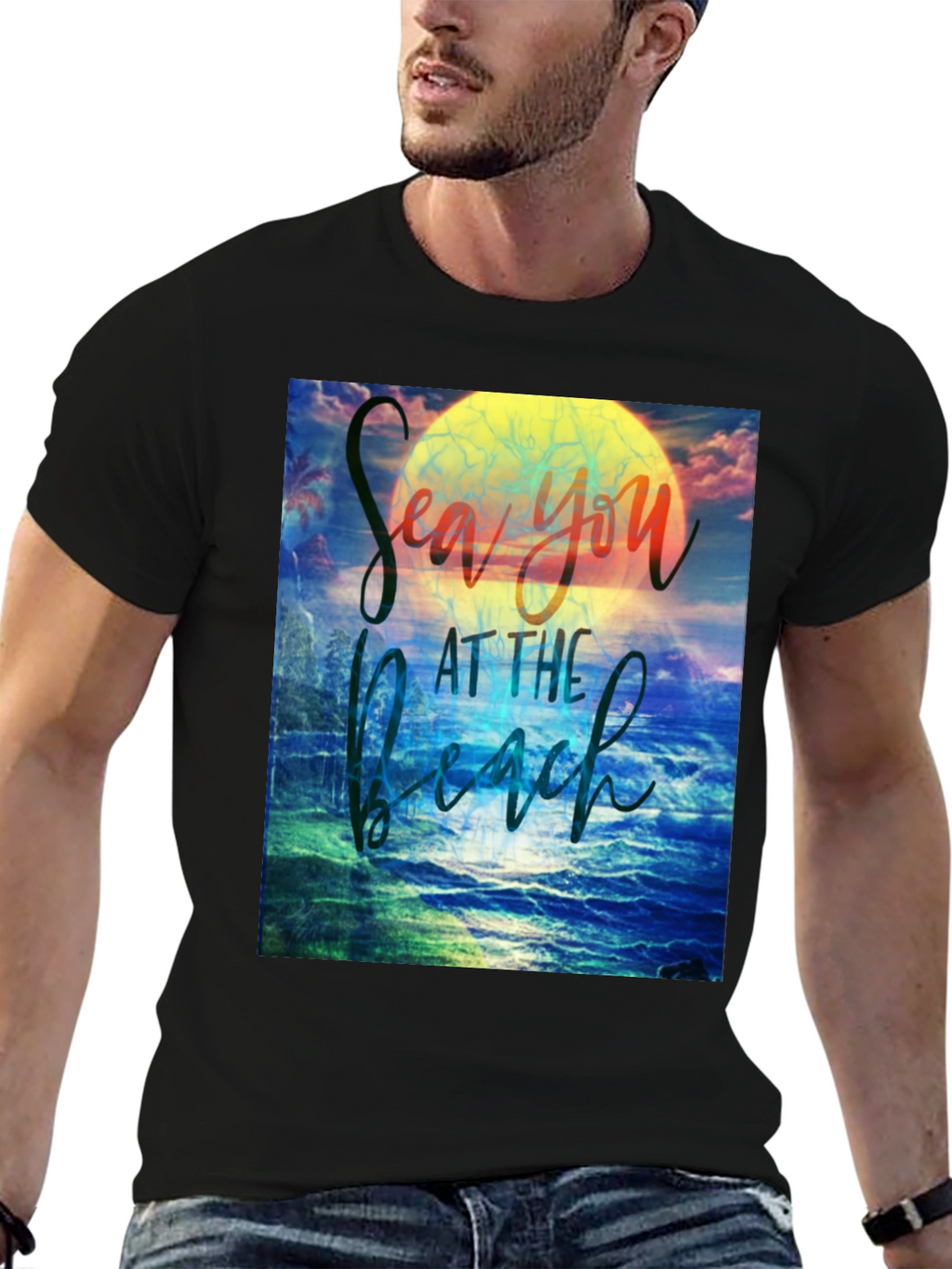Sea You At The Beach Graphic T-Shirt