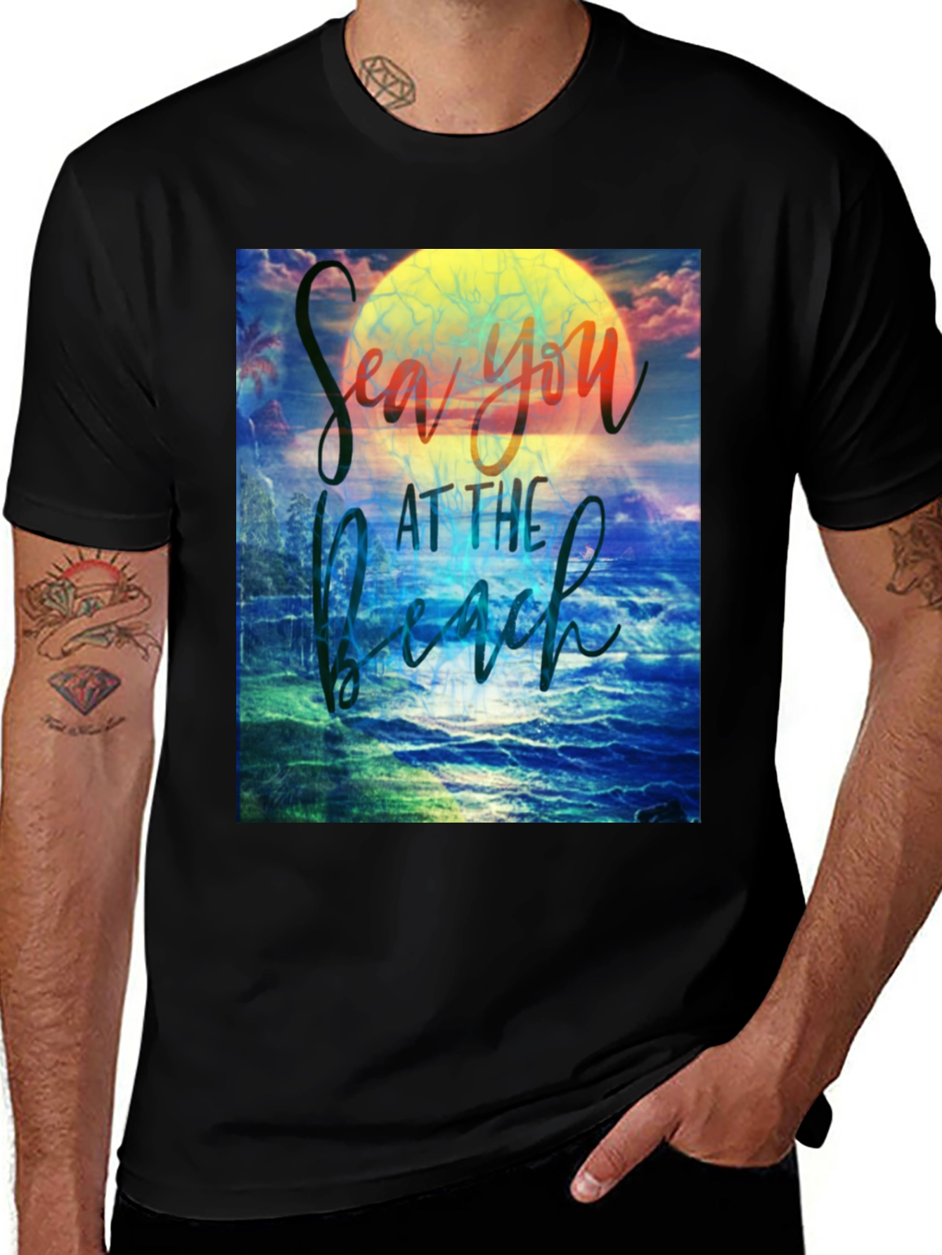 Sea You At The Beach Graphic T-Shirt