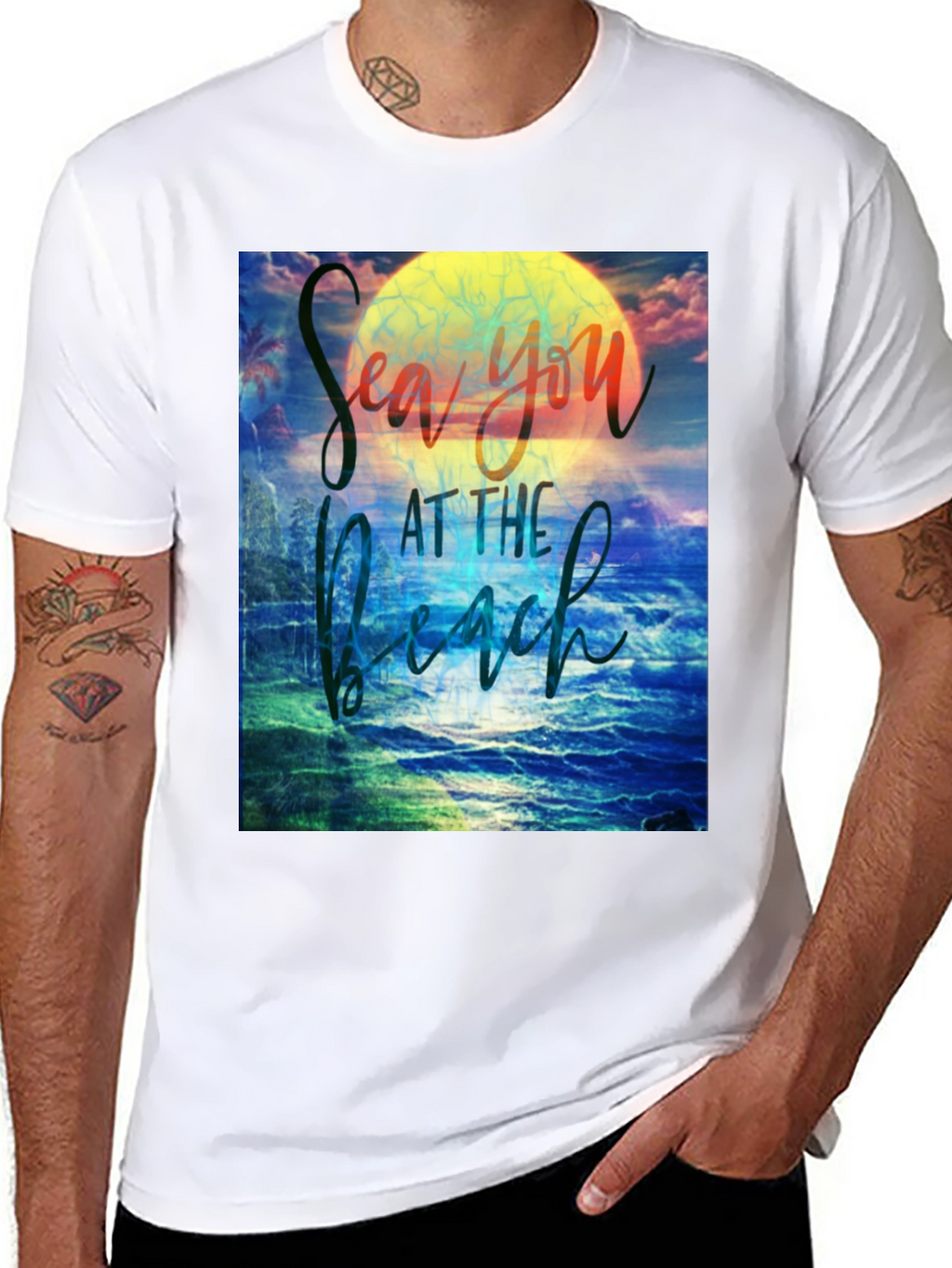Sea You At The Beach Graphic T-Shirt