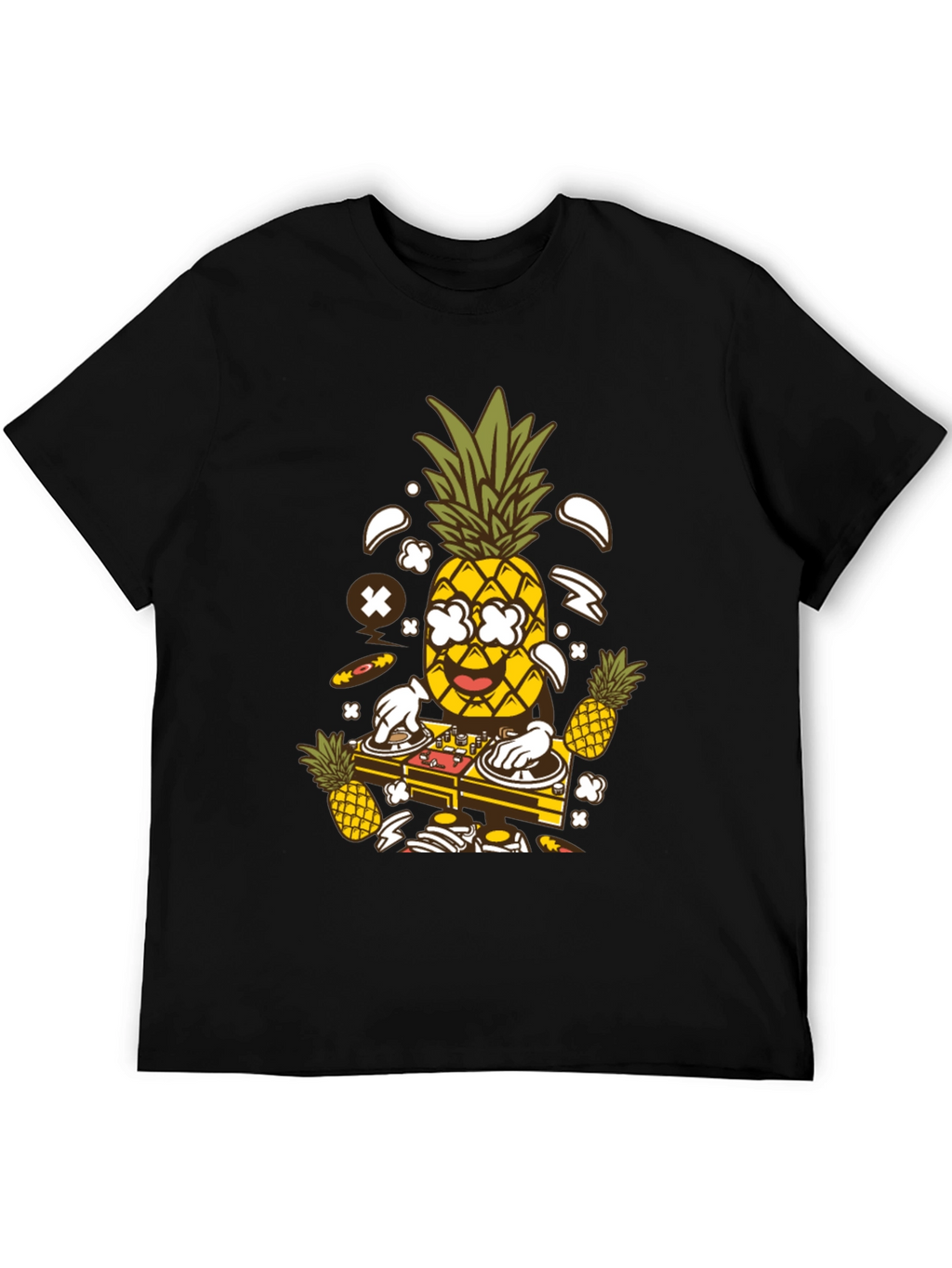 DJ Pineapple Graphic Tee