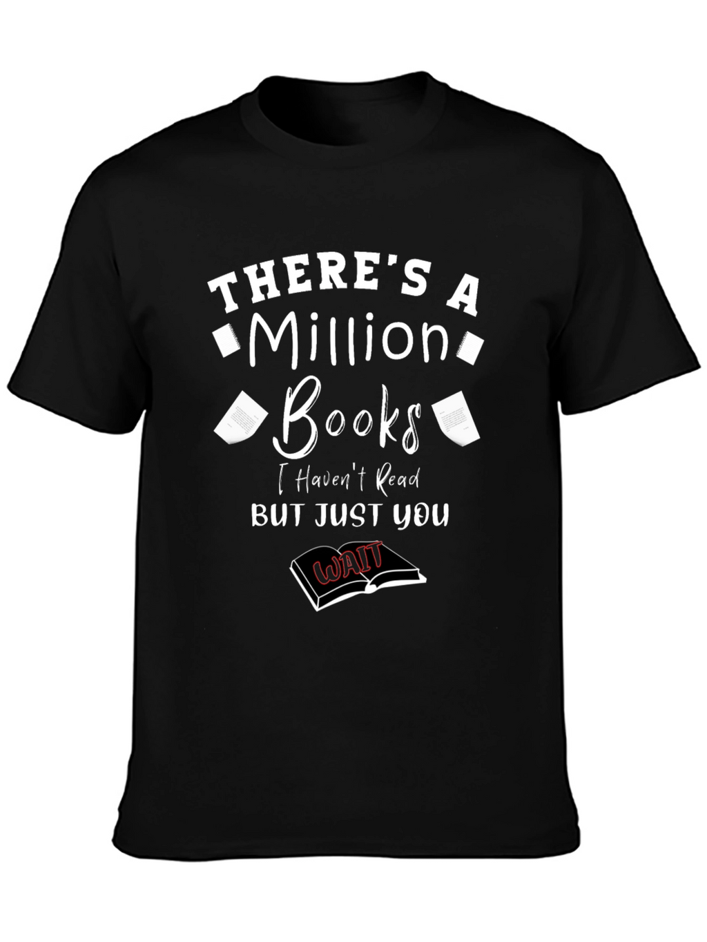 Million Books Graphic Novelty T-Shirt