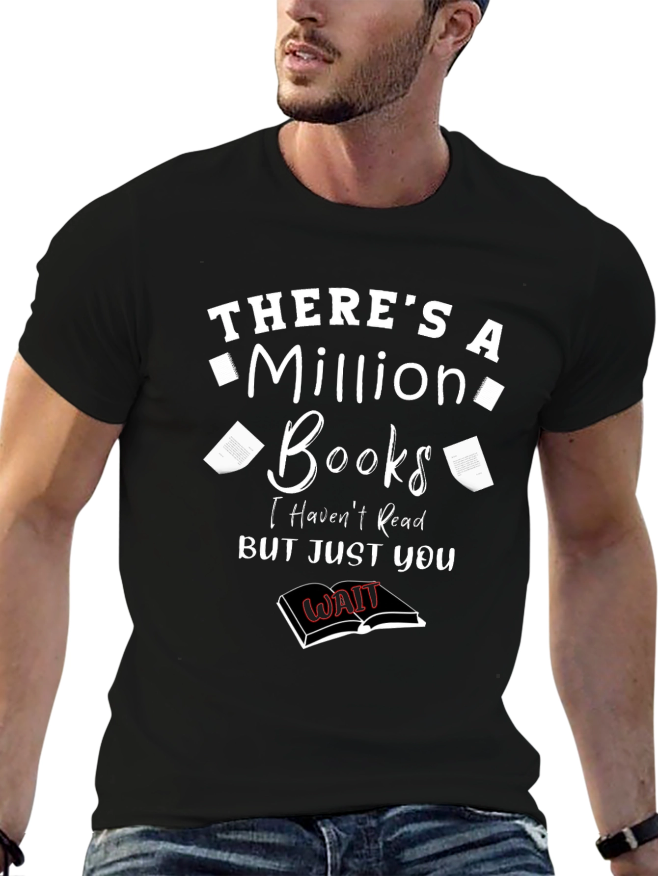 Million Books Graphic Novelty T-Shirt