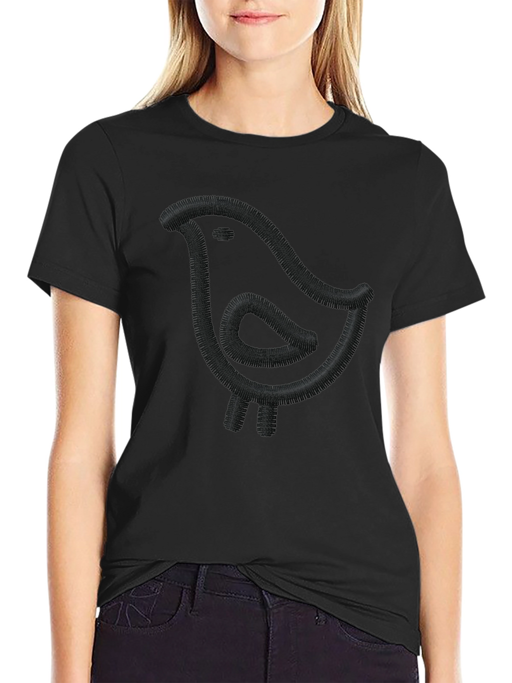 Black Bird Graphic T-Shirt