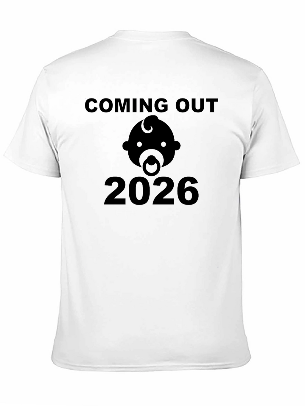 Coming Out 2026 Baby Bodysuit Announcement